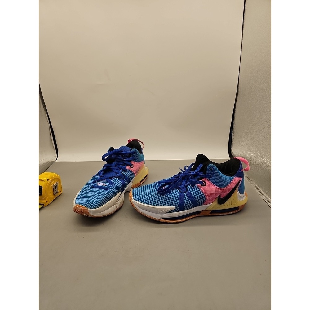 Nike LeBron Witness 7 Hyper Royal Pink 2022 Sz 10.5 EUC